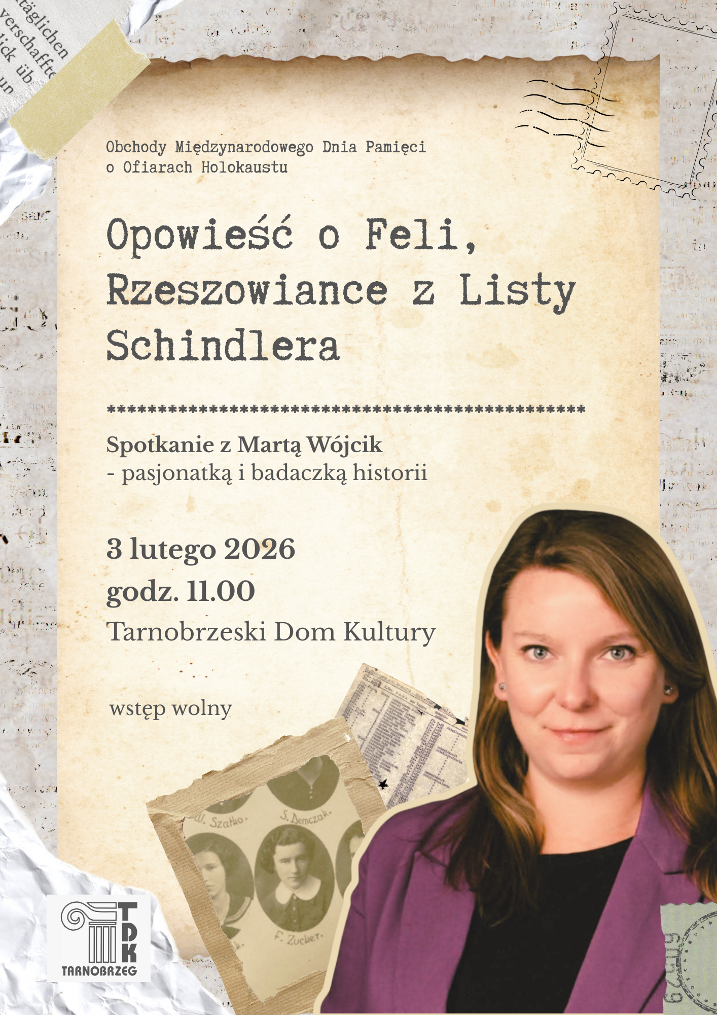 Opowieść o Feli, Rzeszowiance z Listy Schindlera